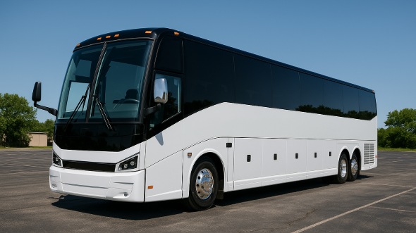 Exterior of Charter Bus Company Kansas City's 40 Passenger Party Bus in Kansas City