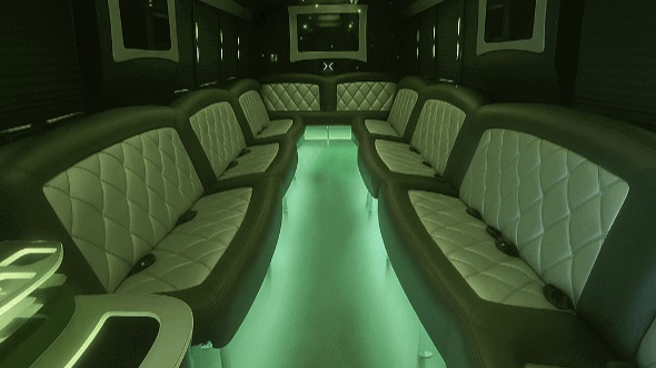 independence 40 passenger party bus rental