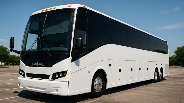 independence employee shuttle charter bus rental